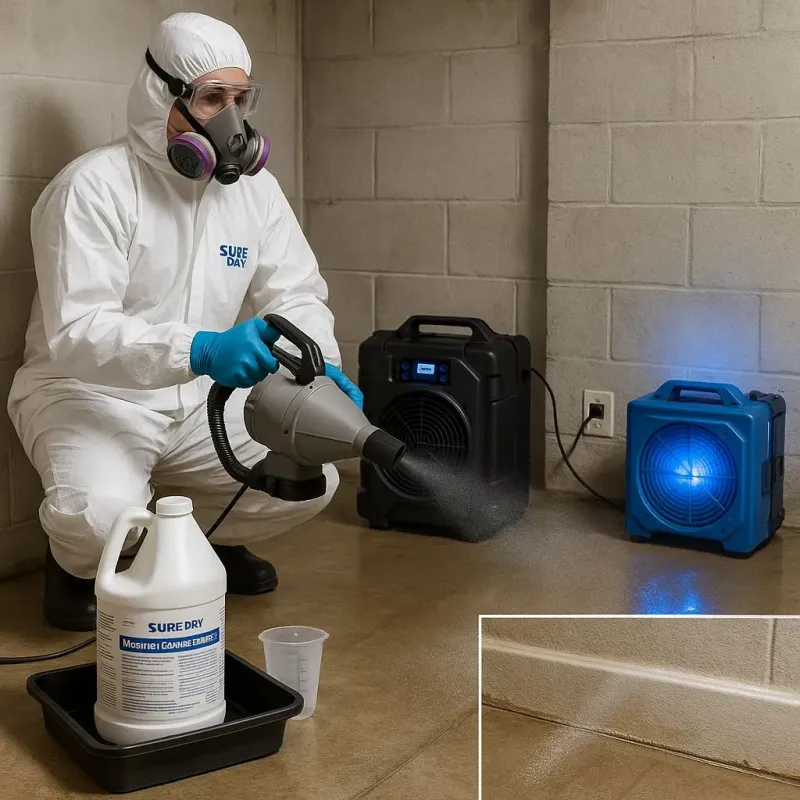 Sanitization and Odor Removal process in Fairfax County, VA