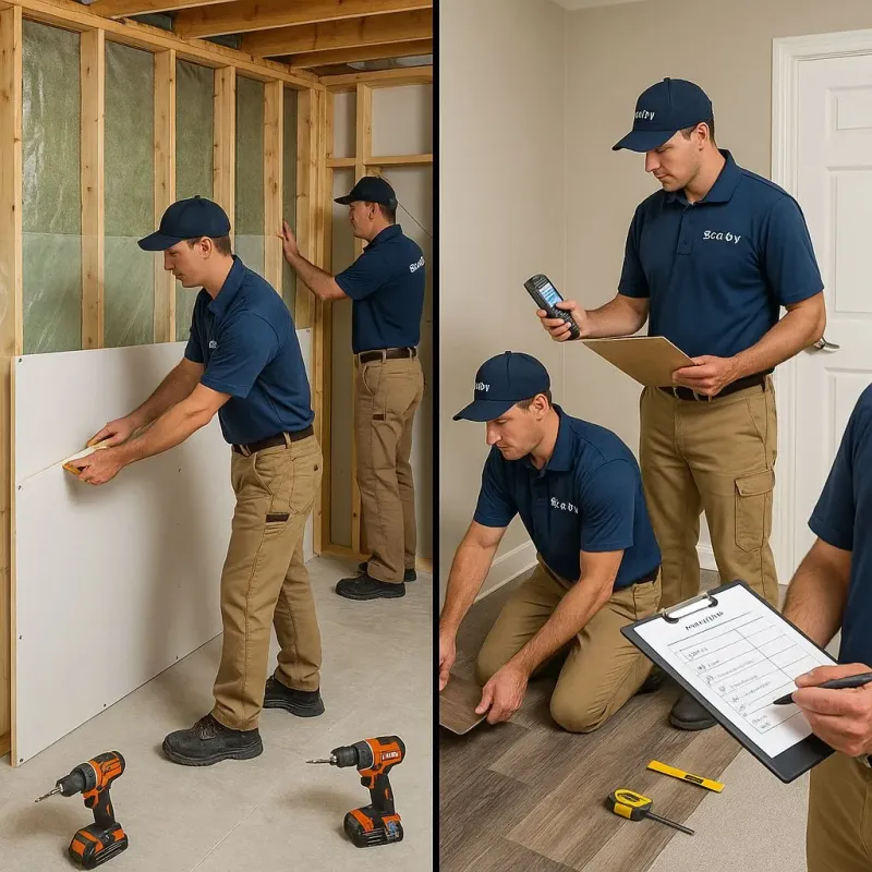 Repairs and Reconstruction process in Fairfax County, VA
